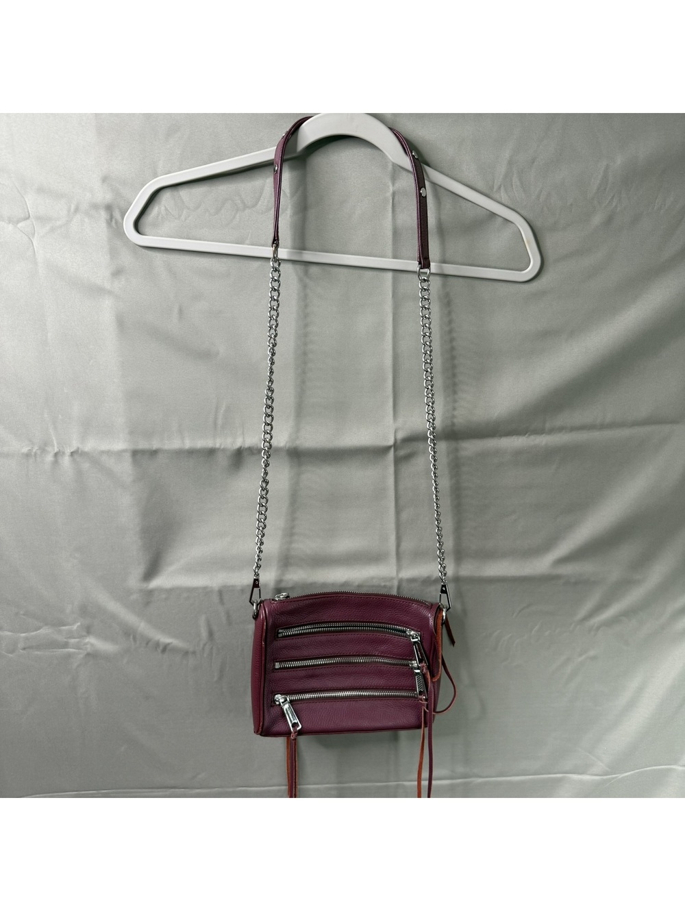 Rebecca Minkoff Womens Leather Crossbody Bag